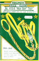 Triumph Trap Price Guide Front Cover